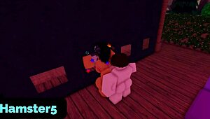 wow, roblox futa gets her ass fucked!