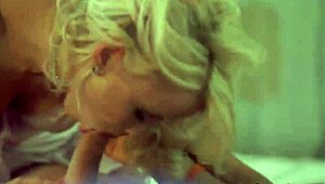 Wake Bj from Blonde Wife in Oral Facial Scene