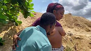 I had a crazy outdoor fuck in Lagos lagoon with my girlfriend