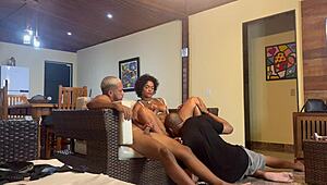 MINHA ENTEADA PENSOU QUE EU ESTAVA SOZINHO MAS ELA SE ENGANOU DEU PARA 3