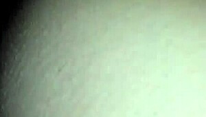 This sexy brunette amateur is exploring wild anal fun with toys in her homemade setup