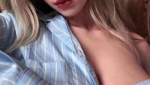 I fucked my realistic blonde sex doll from Uloversdoll.