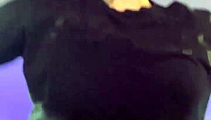 Amateur Exposes Wet Pussy At Gym After Removing Shirt, Sweat Dripping From Her