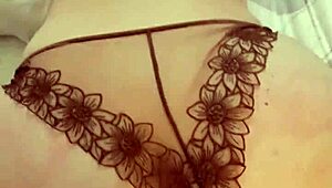 Clothed french amateur gets pussy pounded with spanking!