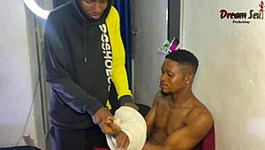 He Watches His Wife Get Fucked By A Big Black Cock For Cash