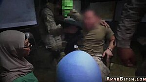 Arab Actor And Girls Pissing Sneaking In The Base