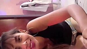 Cariñosa visits client for best services, young big ass, sucks like goddess, candyboom gets recommended, squirting doggystyle.