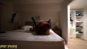 Costa Rican realtor sucks and fucks to sell a condo