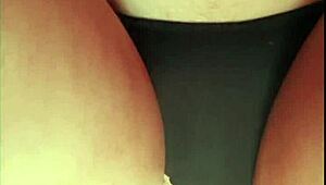 Young housewife stepmom gets stuck and fucked hard, pov blowjob, cumshot facial, rough doggystyle, big pussy lips.