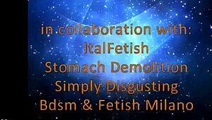 Italian And Kicking Compilation Stomach Demolition!