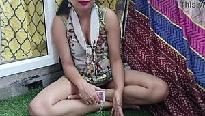 Desi Hot Saraa Gets Naughty For Tight Ass Anal And Pussy Fucking