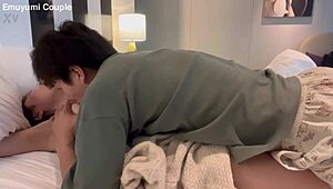 Big Tits Gal Orgasms from Nipple Licking and Teasing