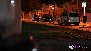 We made a fan happy when Latina Valen Pink fucked her follower