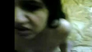 Indian couple shows round ass on webcam