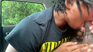 public head on that monster cock, who can resist?