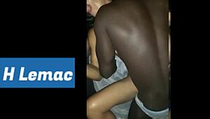 Hlemac bdsm interracial party turns wild with big black cocks
