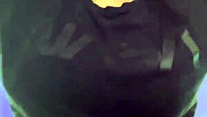 Amateur Exposes Wet Pussy At Gym After Removing Shirt, Sweat Dripping From Her