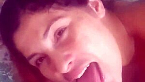 Redhead Shaved Pussy Takes Cock And Cum On Face From Married Neighbor