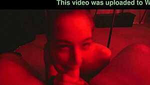 jade wilde gets quick dungeon sex with deepthroat and creampie in taboo scene