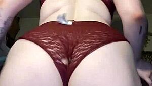 Intense Ass Bouncing by Curvy Chubby Amateurs