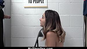 Callie Jacobs reveals stolen lingerie getting caught and dominated