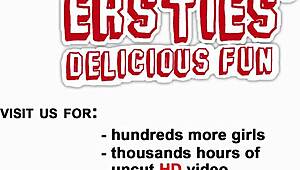 Eve enjoys a relaxing bath in the pool