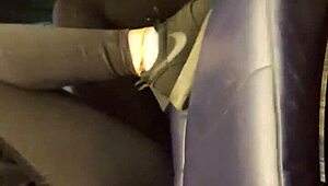 teen voyeur scene captured secretly.