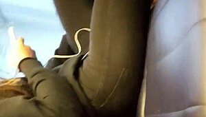teen voyeur scene captured secretly.