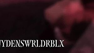 destroying a snowbunnys pussy in the sauna