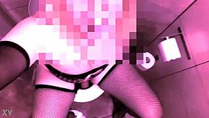 Crossdresser Feet Piss Fun With Latina Transsexual Anal Assfucking