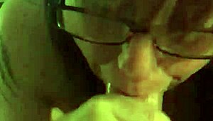 wife sucking and deepthroating my cock in pov