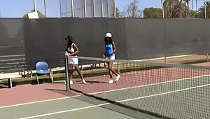 two black milfs in a hot threesome