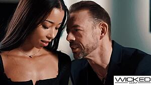 lia lin learns about painting and gets fucked by her tutor.