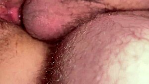 guy fucks gf in wrong hole she loves it and lets him cum inside