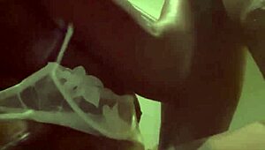 slipping away for some secret oral fun with a big black cock