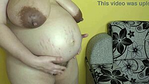 Oops Look How Big My Belly Swollen After Your Best Friend Cum Inside Me Just One Time