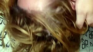 Milf Takes Throat Pie with Cock in Mouth