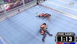 Wargames feminina survivor series 2022 wrestling match unfolds