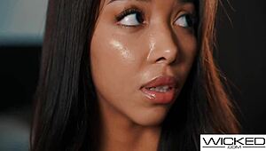 lia lin learns about painting and gets fucked by her tutor.