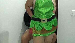 Big Ass Stepmom Gives Stepson Christmas Sex Gift