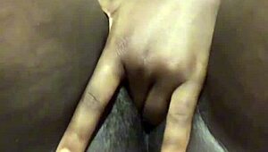 i'm sharing my homemade ebony pussy play session with you right now