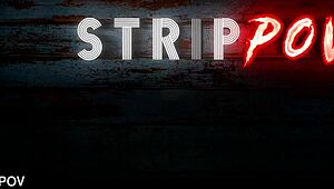 Watch this Venezuelan beauty strip, dance, and grind on my huge cock?