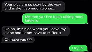 sexting to emasculate my sissy bitch with humiliation