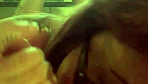 wife sucking and deepthroating my cock in pov