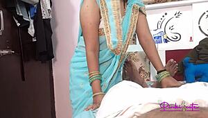 Sasur aur bahu ghar me akele- father-in-law fucked his daughter-in-law after showing his penis