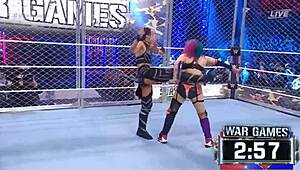 Wargames feminina survivor series 2022 wrestling match unfolds