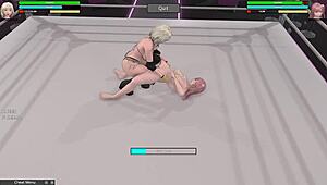 Hr2 Chase Tales Vs Honoka Strapon Wrestling