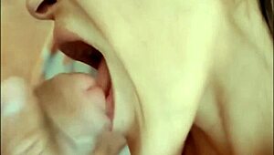 Milf Gives Deep Throat Blowjob Then Takes Anal Assfucking Close-Up