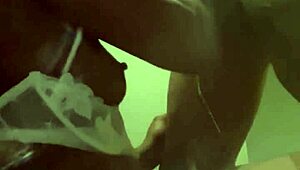 slipping away for some secret oral fun with a big black cock