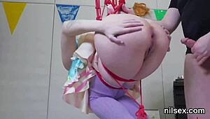 wicked teen endures brutal anal therapy